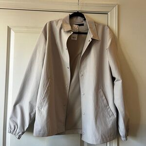 Uniqlo Coach Jacket Lined Tan L New